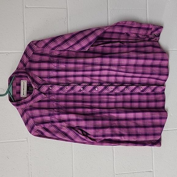 Bit & Bridle Tops - Ladies Western Show Shirt